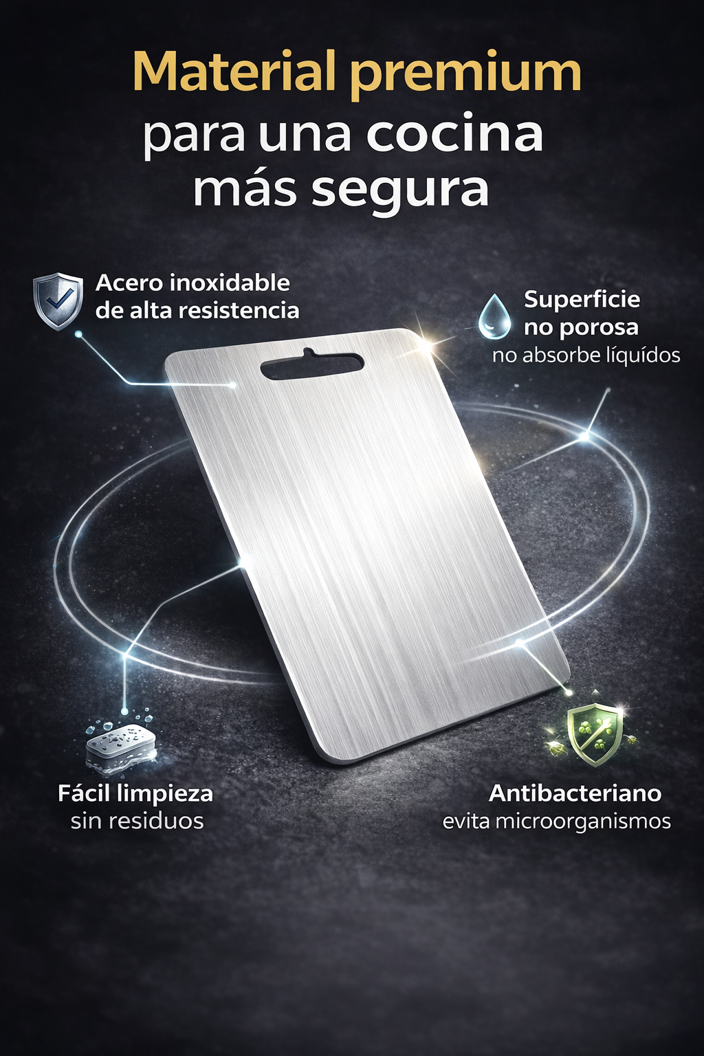 Tabla Para Picar SteelCut Pro