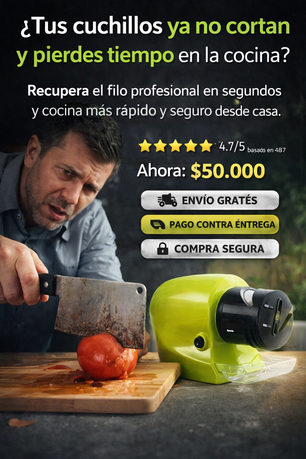 Afilador De Cuchillos Eléctrico